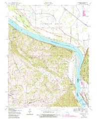 Altenburg Missouri Historical topographic map, 1:24000 scale, 7.5 X 7.5 Minute, Year 1947