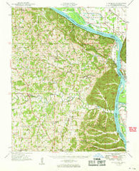 Altenburg Missouri Historical topographic map, 1:62500 scale, 15 X 15 Minute, Year 1949
