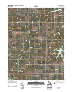 Amity Missouri Historical topographic map, 1:24000 scale, 7.5 X 7.5 Minute, Year 2012