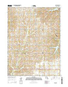Amity Missouri Current topographic map, 1:24000 scale, 7.5 X 7.5 Minute, Year 2014