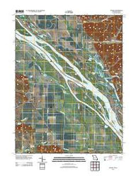 Annada Missouri Historical topographic map, 1:24000 scale, 7.5 X 7.5 Minute, Year 2011