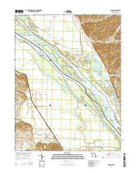 Annada Missouri Current topographic map, 1:24000 scale, 7.5 X 7.5 Minute, Year 2014
