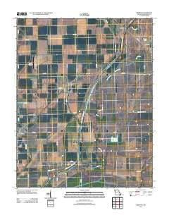 Anniston Missouri Historical topographic map, 1:24000 scale, 7.5 X 7.5 Minute, Year 2012