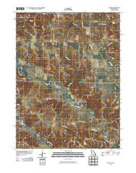 Anson Missouri Historical topographic map, 1:24000 scale, 7.5 X 7.5 Minute, Year 2010
