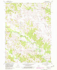 Anson Missouri Historical topographic map, 1:24000 scale, 7.5 X 7.5 Minute, Year 1968