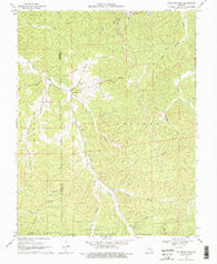 Anthonies Mill Missouri Historical topographic map, 1:24000 scale, 7.5 X 7.5 Minute, Year 1969