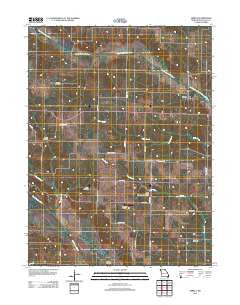 Arbela Missouri Historical topographic map, 1:24000 scale, 7.5 X 7.5 Minute, Year 2012
