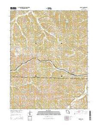 Argyle Missouri Current topographic map, 1:24000 scale, 7.5 X 7.5 Minute, Year 2015