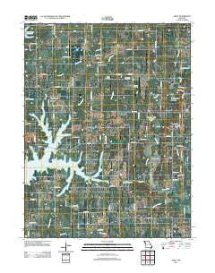 Arley Missouri Historical topographic map, 1:24000 scale, 7.5 X 7.5 Minute, Year 2012