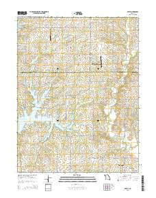 Arley Missouri Current topographic map, 1:24000 scale, 7.5 X 7.5 Minute, Year 2015