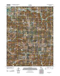 Armstrong Missouri Historical topographic map, 1:24000 scale, 7.5 X 7.5 Minute, Year 2012