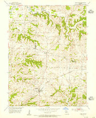 Armstrong Missouri Historical topographic map, 1:24000 scale, 7.5 X 7.5 Minute, Year 1953