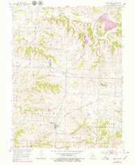 Armstrong Missouri Historical topographic map, 1:24000 scale, 7.5 X 7.5 Minute, Year 1953