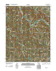 Arnica Missouri Historical topographic map, 1:24000 scale, 7.5 X 7.5 Minute, Year 2011