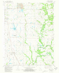 Asbury Missouri Historical topographic map, 1:24000 scale, 7.5 X 7.5 Minute, Year 1981