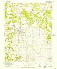 Ash Grove Missouri Historical topographic map, 1:24000 scale, 7.5 X 7.5 Minute, Year 1956
