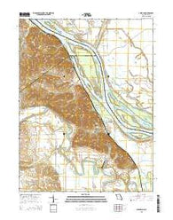 Ashburn Missouri Current topographic map, 1:24000 scale, 7.5 X 7.5 Minute, Year 2015