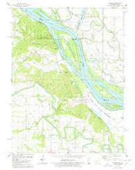 Ashburn Missouri Historical topographic map, 1:24000 scale, 7.5 X 7.5 Minute, Year 1978