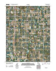 Austin Missouri Historical topographic map, 1:24000 scale, 7.5 X 7.5 Minute, Year 2012