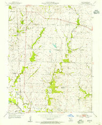 Austin Missouri Historical topographic map, 1:24000 scale, 7.5 X 7.5 Minute, Year 1954