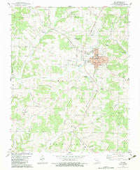 Ava Missouri Historical topographic map, 1:24000 scale, 7.5 X 7.5 Minute, Year 1982