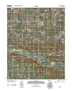 Avilla Missouri Historical topographic map, 1:24000 scale, 7.5 X 7.5 Minute, Year 2011