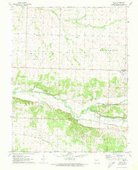 Avilla Missouri Historical topographic map, 1:24000 scale, 7.5 X 7.5 Minute, Year 1971