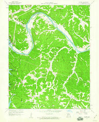 Bagnell Missouri Historical topographic map, 1:24000 scale, 7.5 X 7.5 Minute, Year 1959
