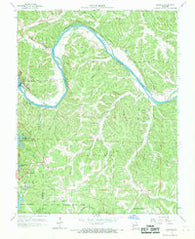 Bagnell Missouri Historical topographic map, 1:24000 scale, 7.5 X 7.5 Minute, Year 1959