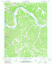 Bagnell Missouri Historical topographic map, 1:24000 scale, 7.5 X 7.5 Minute, Year 1959