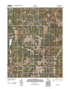 Bahner Missouri Historical topographic map, 1:24000 scale, 7.5 X 7.5 Minute, Year 2011