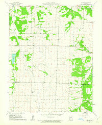 Bahner Missouri Historical topographic map, 1:24000 scale, 7.5 X 7.5 Minute, Year 1961