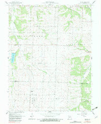 Bahner Missouri Historical topographic map, 1:24000 scale, 7.5 X 7.5 Minute, Year 1961