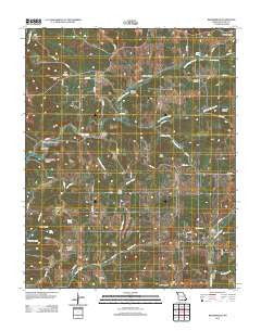 Bakersfield Missouri Historical topographic map, 1:24000 scale, 7.5 X 7.5 Minute, Year 2012