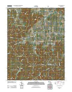 Banner Missouri Historical topographic map, 1:24000 scale, 7.5 X 7.5 Minute, Year 2011