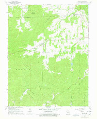 Banner Missouri Historical topographic map, 1:24000 scale, 7.5 X 7.5 Minute, Year 1968