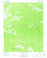 Bardley Missouri Historical topographic map, 1:24000 scale, 7.5 X 7.5 Minute, Year 1965