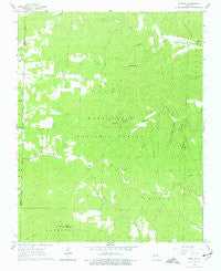 Bardley Missouri Historical topographic map, 1:24000 scale, 7.5 X 7.5 Minute, Year 1965