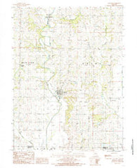 Barnard Missouri Historical topographic map, 1:24000 scale, 7.5 X 7.5 Minute, Year 1984