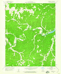 Barnumton Missouri Historical topographic map, 1:24000 scale, 7.5 X 7.5 Minute, Year 1959