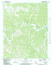 Barnumton Missouri Historical topographic map, 1:24000 scale, 7.5 X 7.5 Minute, Year 1983