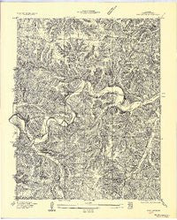 Barnumton Missouri Historical topographic map, 1:24000 scale, 7.5 X 7.5 Minute, Year 1957