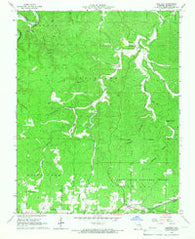 Bartlett Missouri Historical topographic map, 1:24000 scale, 7.5 X 7.5 Minute, Year 1964