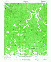Bartlett Missouri Historical topographic map, 1:24000 scale, 7.5 X 7.5 Minute, Year 1964