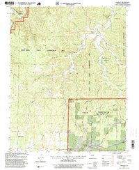 Bartlett Missouri Historical topographic map, 1:24000 scale, 7.5 X 7.5 Minute, Year 1997
