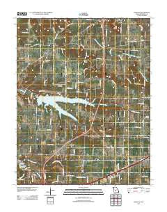 Bassville Missouri Historical topographic map, 1:24000 scale, 7.5 X 7.5 Minute, Year 2011