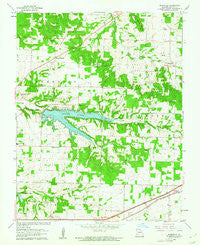 Bassville Missouri Historical topographic map, 1:24000 scale, 7.5 X 7.5 Minute, Year 1961