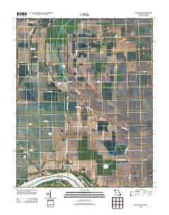 Bayouville Missouri Historical topographic map, 1:24000 scale, 7.5 X 7.5 Minute, Year 2012