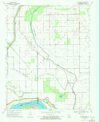 Bayouville Missouri Historical topographic map, 1:24000 scale, 7.5 X 7.5 Minute, Year 1969