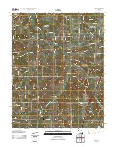 Beach Missouri Historical topographic map, 1:24000 scale, 7.5 X 7.5 Minute, Year 2011